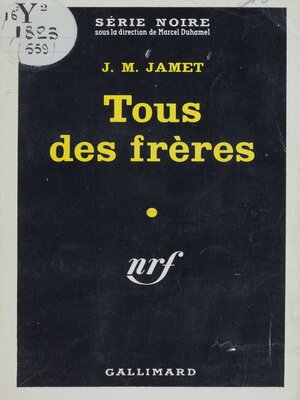 cover image of Tous des frères